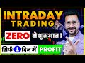 Intraday trading for beginners  trading for beginners in share market basics  stock market hindi