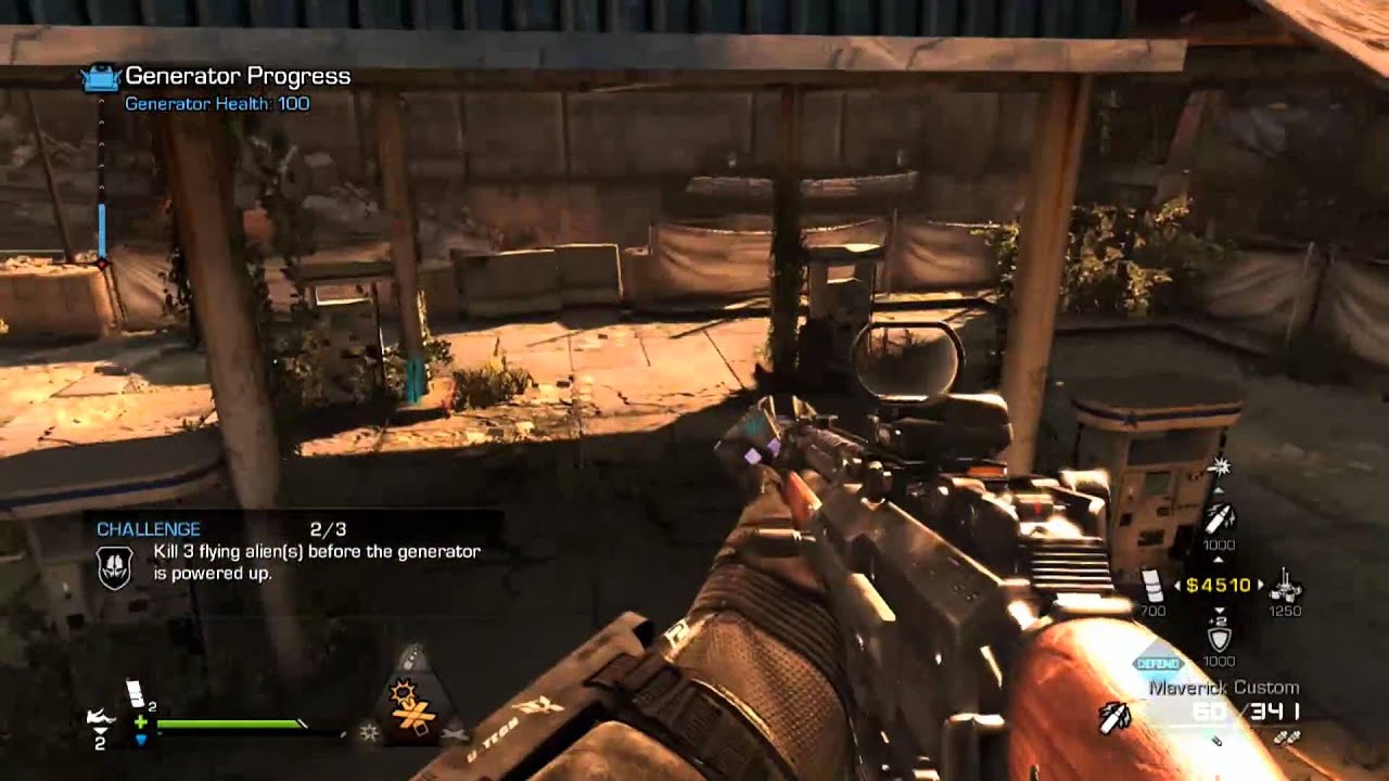 COD Ghosts "Nemesis DLC" - "Always Hard" Achievement Walkthrough! (Extinction Exodus Achievements)