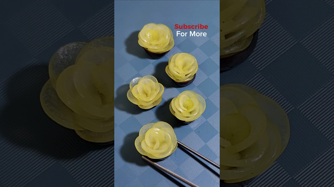 Amazing Fruit Cutting Skill | Fruit Carving Art | Grapes | 🫒🌿😱 