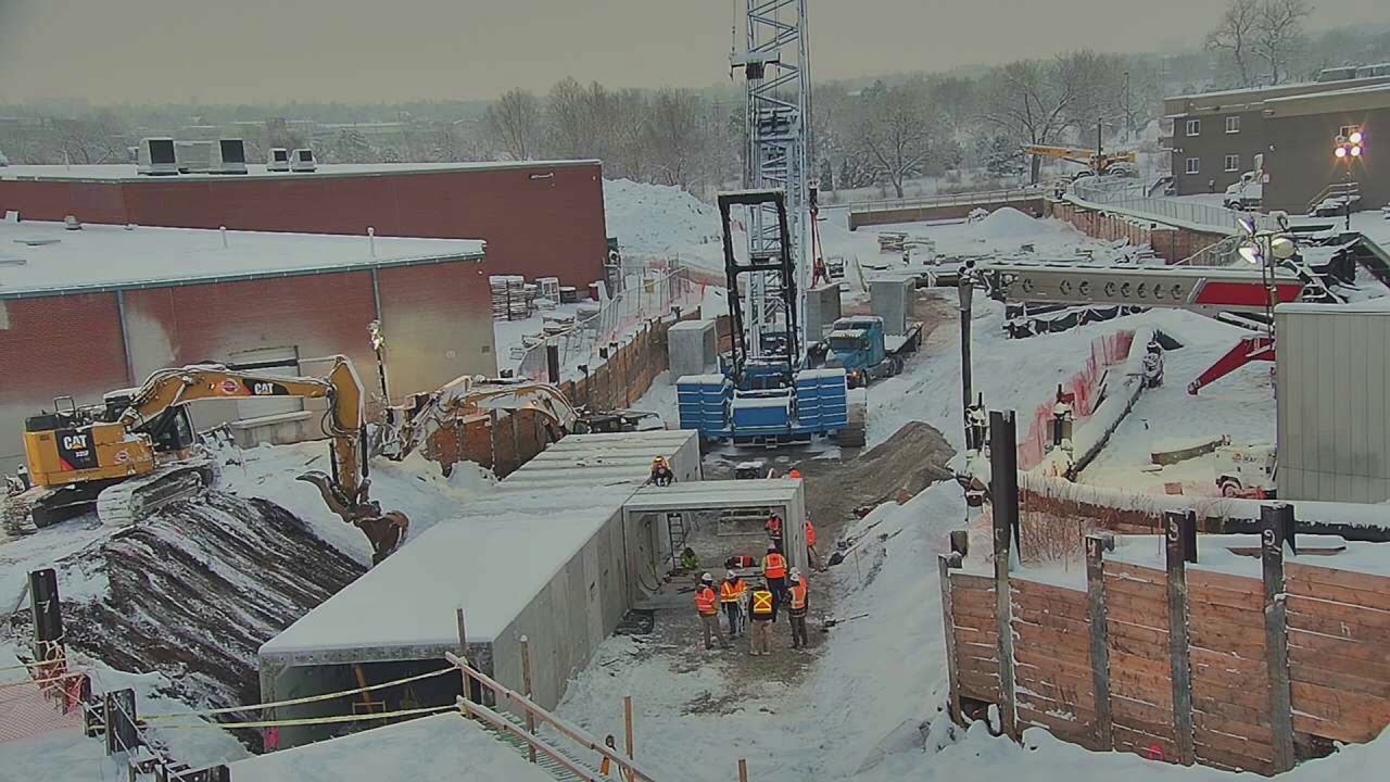 Sanderson Gulch BNSF Timelapse Feb 2019