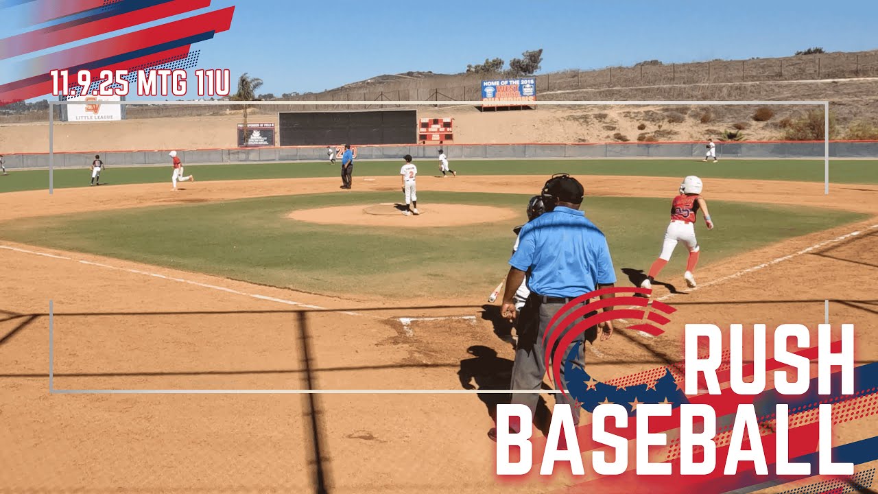 11-9-25 | Crush 11U vs MTG 11U