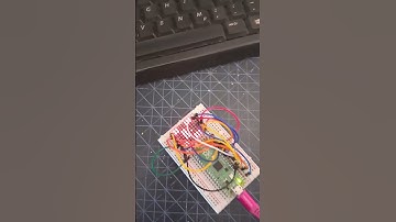 Raspberry pi with 8x8 led matrix #arduinoproject #raspberrypi