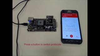 Switched Multiprotocol Demo with the EFR32 Mighty Gecko screenshot 3