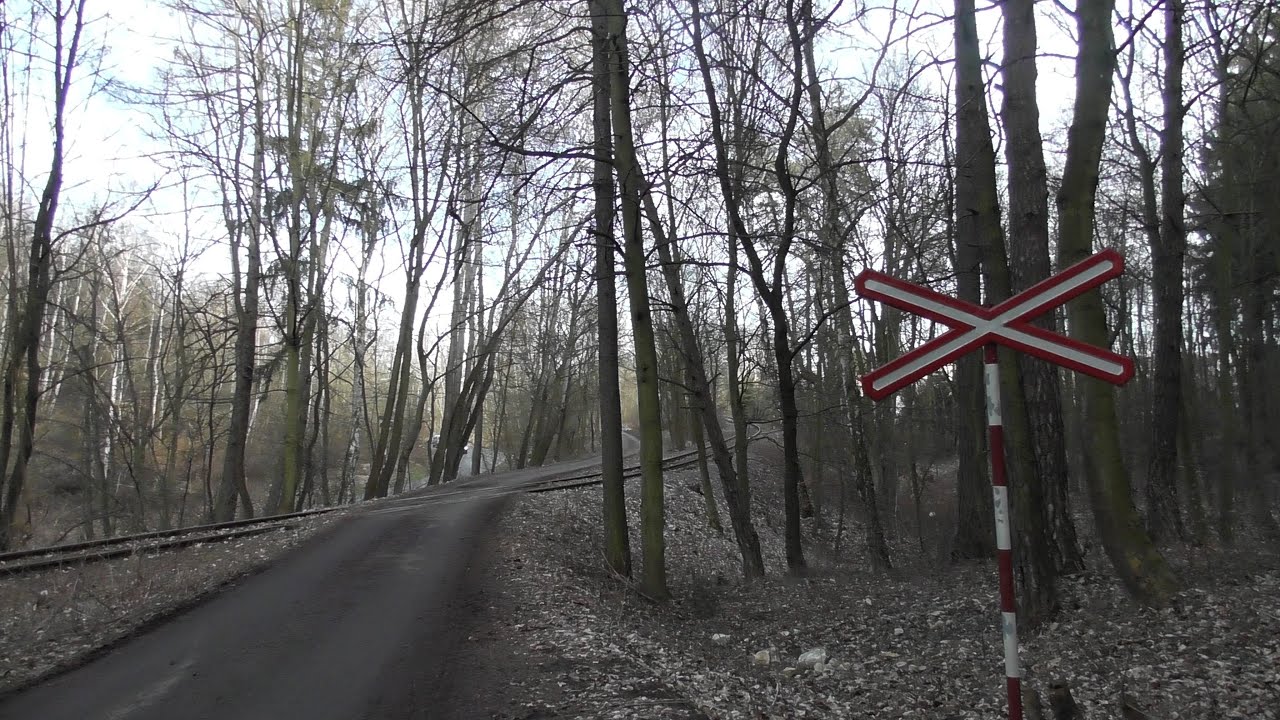Železniční přejezd Vinařice #2 [vlečka] - 2.3.2020 / Czech railroad crossing