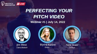 MTI Live: Webinar #1 - Perfecting Your Pitch