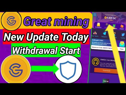   Great Coin Withdrawal Start How To Withdraw Great Coin How To Add Trust Wallet Coin