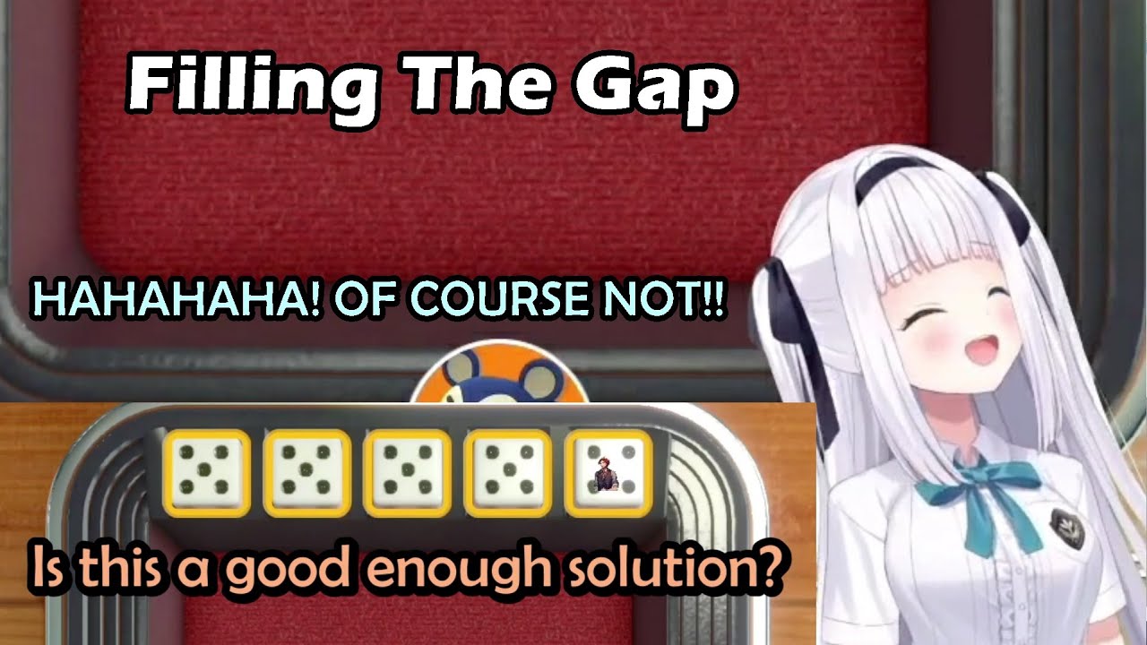 Mea Can't Stop Laughing When Roberu is Desperate and Shrinks Himself to Fill the Gap in a Dice