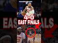 KNICKS SWEEP THE CAVS 😤 #basketball #nba #highlights #dunk