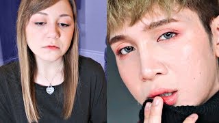 I TRIED FOLLOWING A EDWARD AVILA MAKEUP TUTORIAL