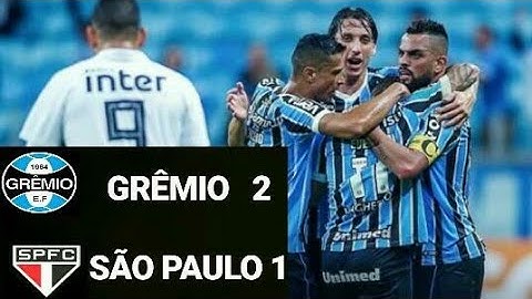 Grêmio 2 x 1 São Paulo (MELHORES MOMENTOS) Brasileirão 2018 | 26/07/18 |