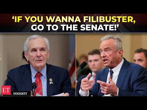 'I was a life-long DEMOCRAT…': RFK Jr clashes with Rep Doggett over ACA fraud at House hearing