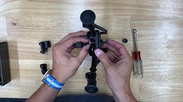 Harris Adapter and KMW PodLoc Install on Harris S-Type Bipod