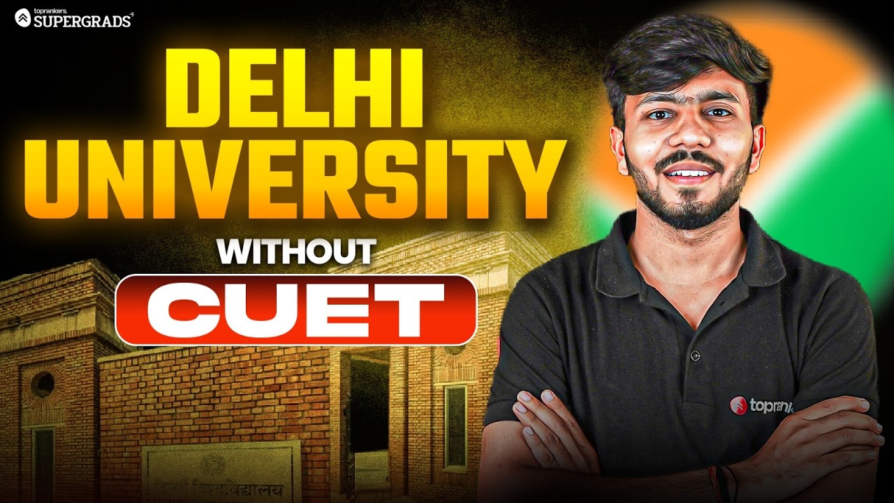 Get Admission into Delhi University Without CUET 2026 😱 - YouTube