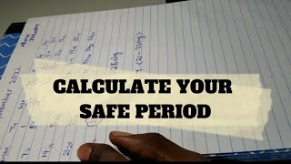 How to calculate safe period to avoid pregnancy | Calculating your most fertile days