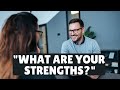 How To Answer," What Are Your Strengths?" In A Job Interview Perfectly. #shorts