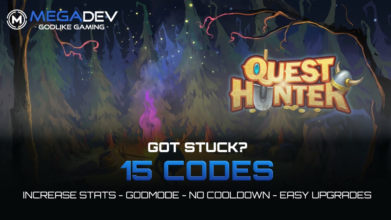 QUEST HUNTER Cheats: Increase Stats, Godmode, Easy Upgrades, No Cooldown, ... | Trainer by MegaDev