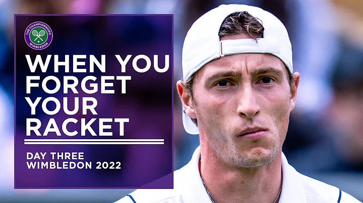 When You Forget to Bring Your Racket to Wimbledon | Wimbledon 2022 - DayDayNews