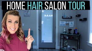 Home Salon Tour | How I Designed My InHome Hair Salon