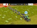 10X Work &amp; Making Square Bales In Fs18 | Fs18 Multiplayer Gameplay | Timelapse 