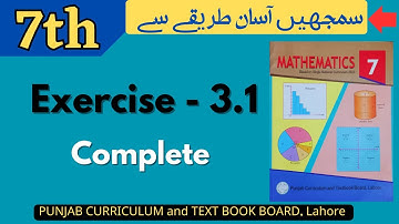 Class 7 Math Exercise 3.1 [ Complete ] NEW BOOK | Measurements | Class 7 Math Ex 3.1 New Book