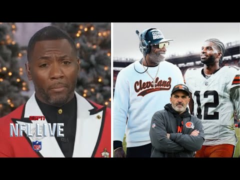 NFL LIVE | Browns need to hire Deion to unlock Shedeur's potential! - Ryan Clark on Stefanski is OUT