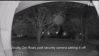 Ghostly ‘Orb’ floats past NC home at 3 am setting off security cam-What is it? 𝙡𝙞𝙣𝙠𝙨 𝙞𝙣 𝙙𝙚𝙨𝙘𝙧𝙞𝙥𝙩𝙞𝙤𝙣