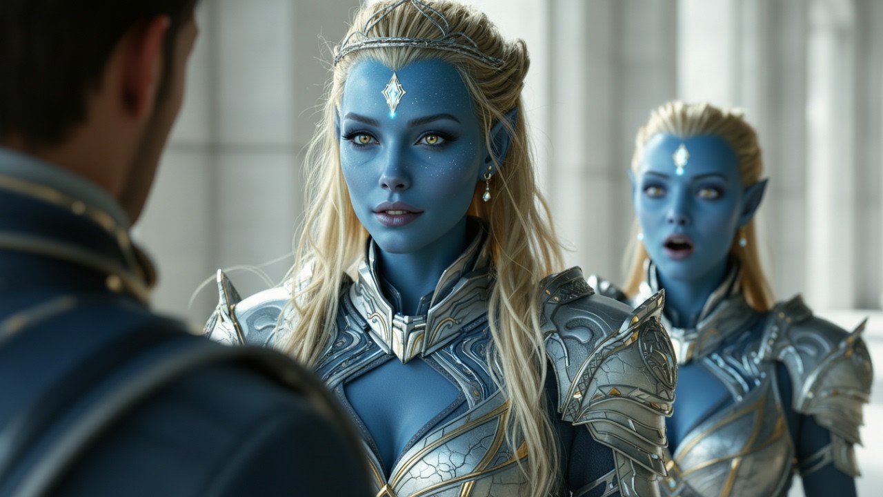 The Moment I Walked In, the Alien Girl Went Breathless — 