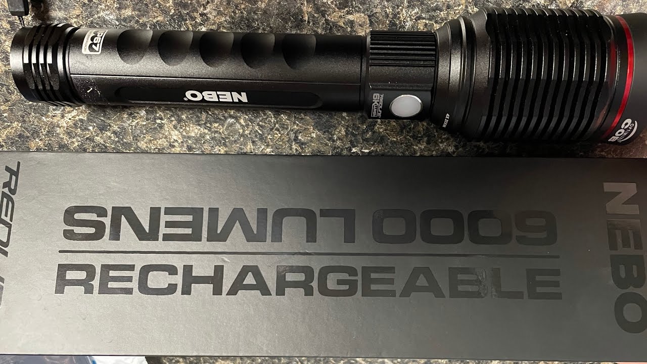 REDLINE 6K LUMEN NEBO FLASHLIGHT! - YouTube