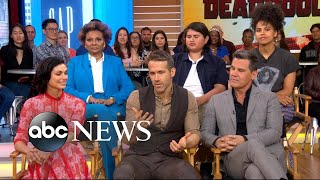 'Deadpool 2' stars dish on the actionpacked sequel live on 'GMA'