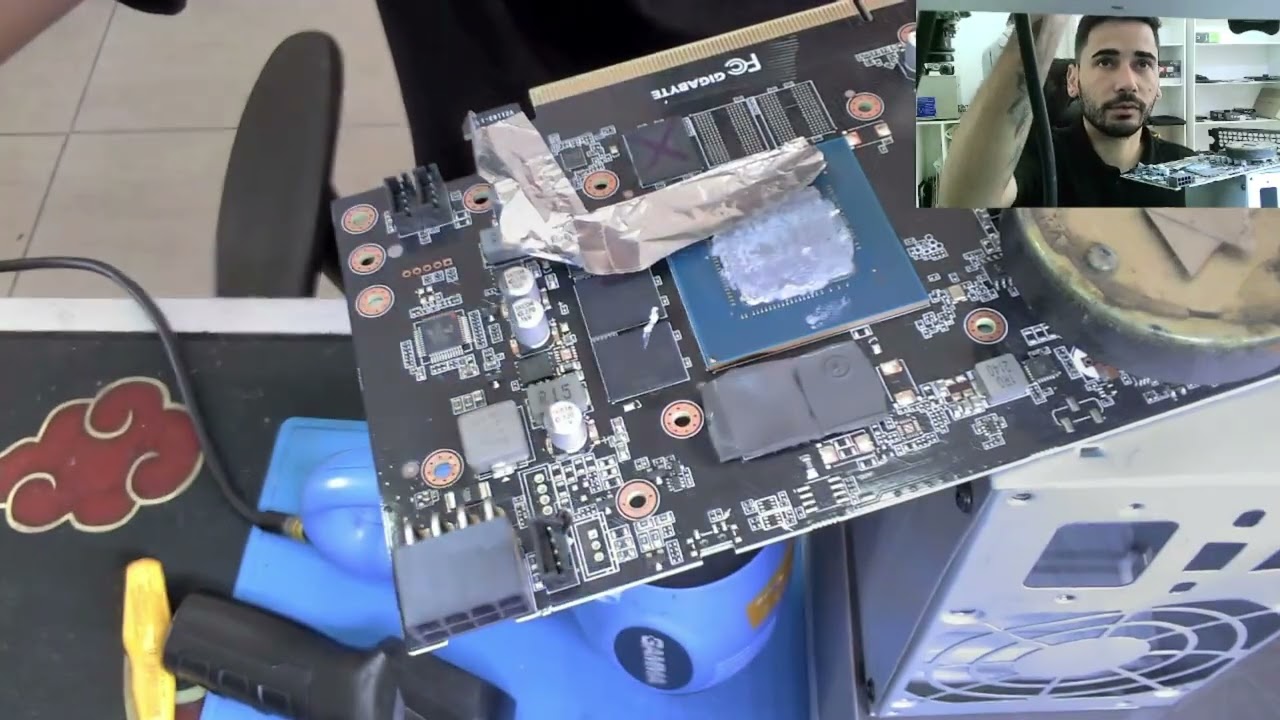 REPARO RTX 3060 12GB DEFEITO MEMORIA - YouTube