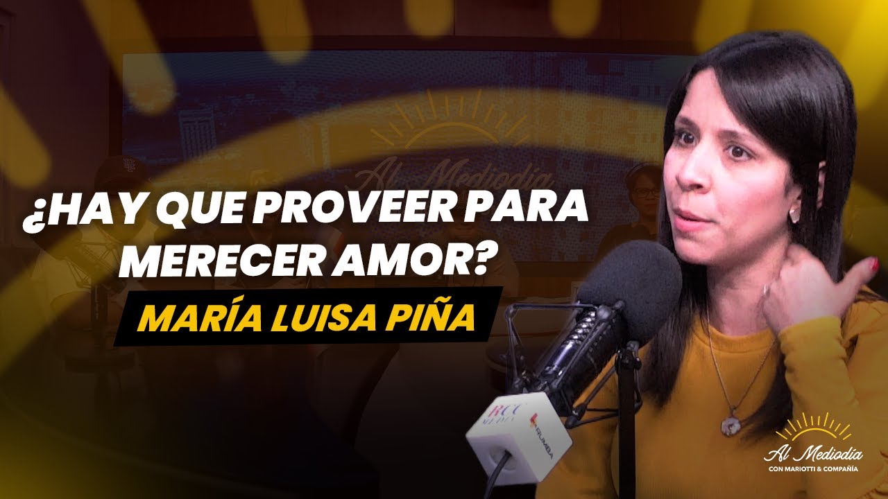 ¿Se debe de proveer para merecer amor? - Dra. María Luisa Piña - YouTube