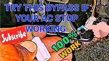 Ac Stop Working In Your Car How To Bypass Air Temperature Sensor FIX