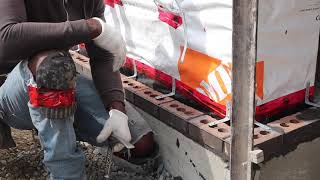 How To Setup To Lay your 1st Brick On Your Concrete ledge, DIY All you need to know!