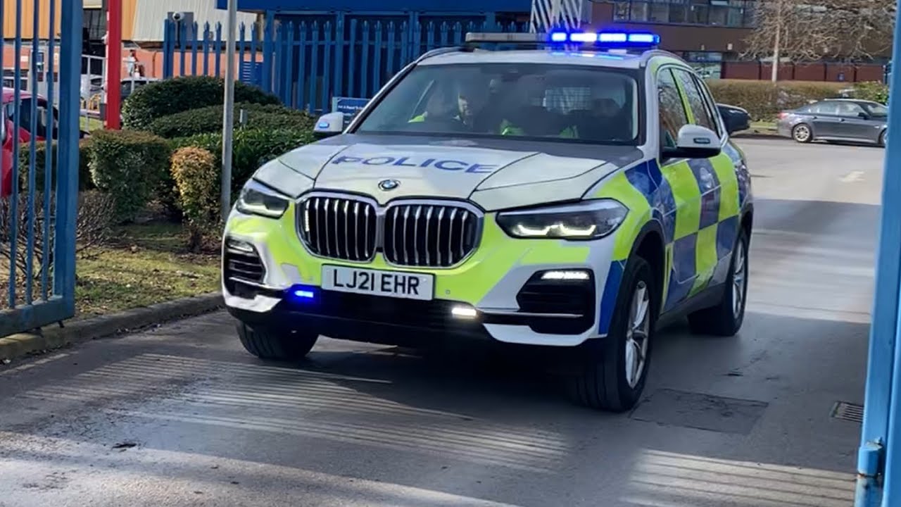 Marked BMW X5 G05 Traffic Car Responding Greater Manchester Police