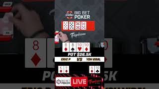 Disastrous River Card for Eric Persson #bigbetpokerlive #poker #pokerclips #pokernight