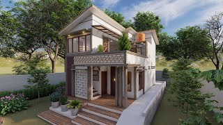 3 BEDROOM | (60 SQM) - Small House Design 6x10 meter