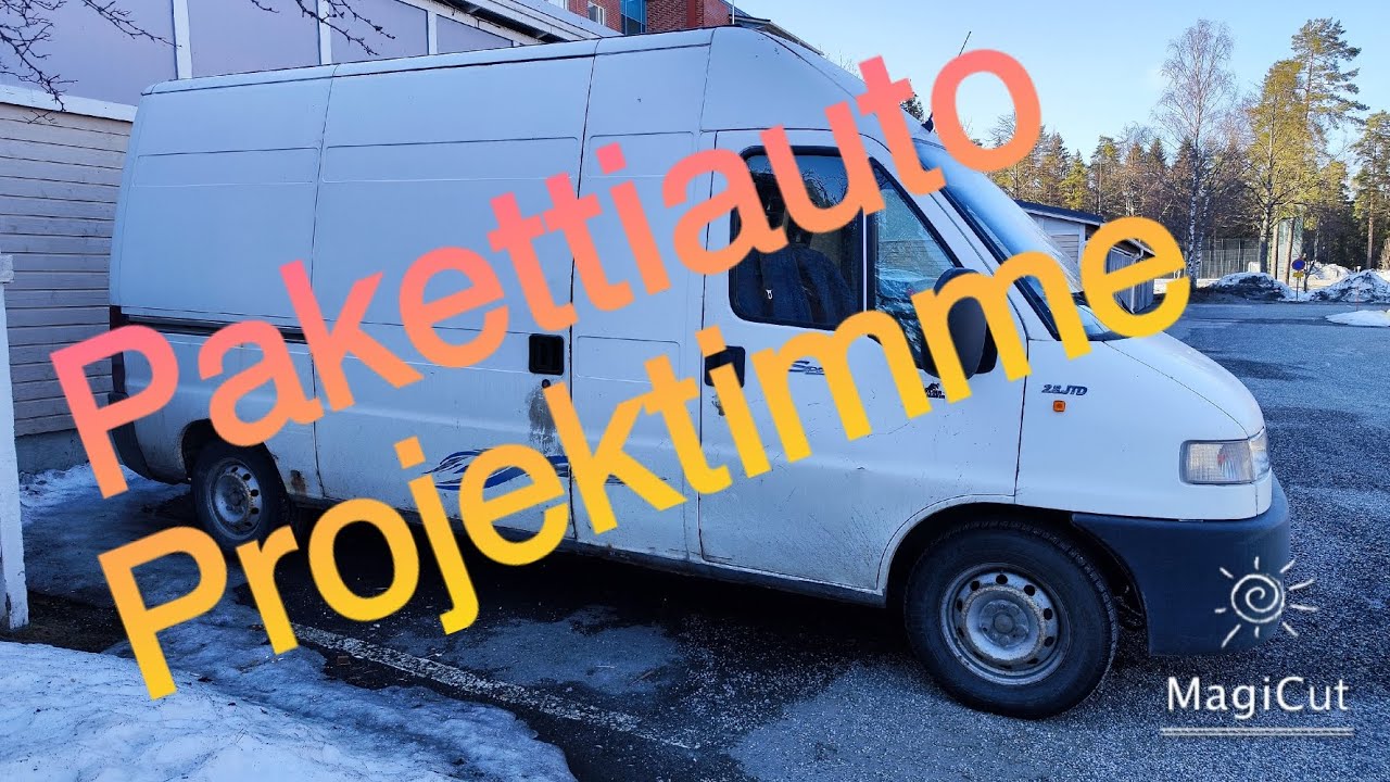 Fiat ducato muuttui retkeily pakuksi.