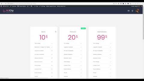 WilCity - Add Listing Plan Page