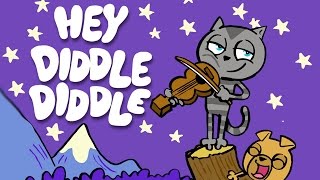 Hey Diddle Diddle Nursery English Rhyme