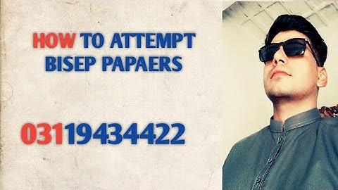 Biseppaper,emarking,peshawar board,chairmanbisep