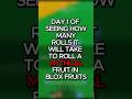 Day 1 of rolling until i get a mythical #bloxfruits #roblox #viral #gaming