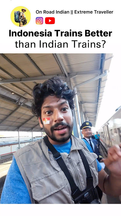 Indonesia Trains are Better than Indian? #train #shorts