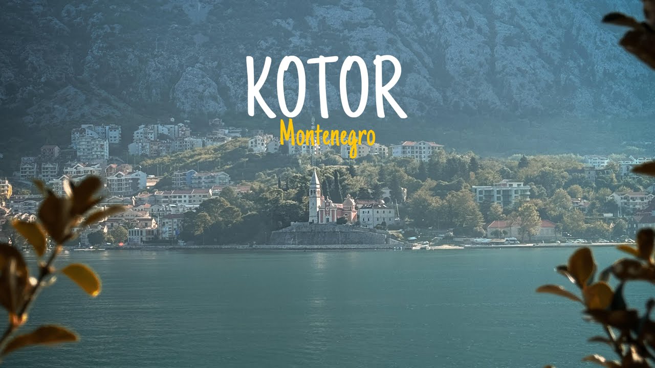 Montenegro’s Kotor Bay from Above | Stunning 4K Aerial Views