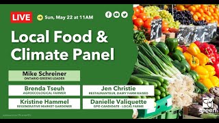 LIVE - Local Food & Climate Panel | Mike Schreiner