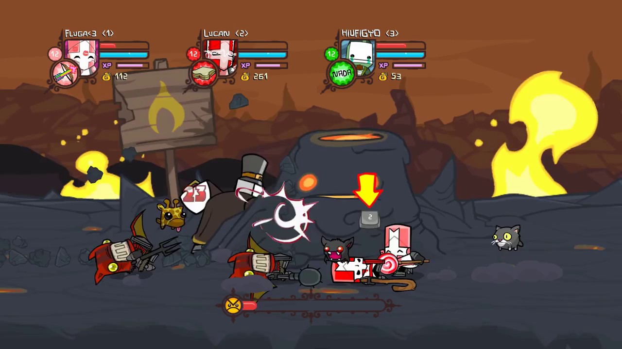 Castle Crashers - With Lucan3us | Boss Fights |