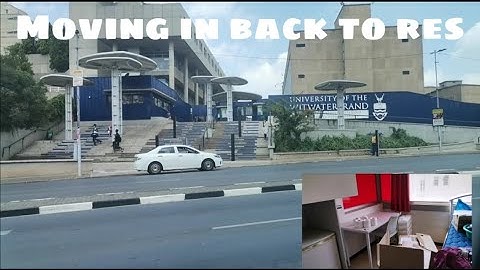 Vlog: UNIVERSITY MOVE IN DAY || Wits University|| SOUTH AFRICAN YOUTUBER||