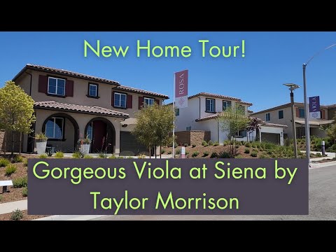 New Home Tour! Gorgeous Viola at Siena by Taylor Morrison