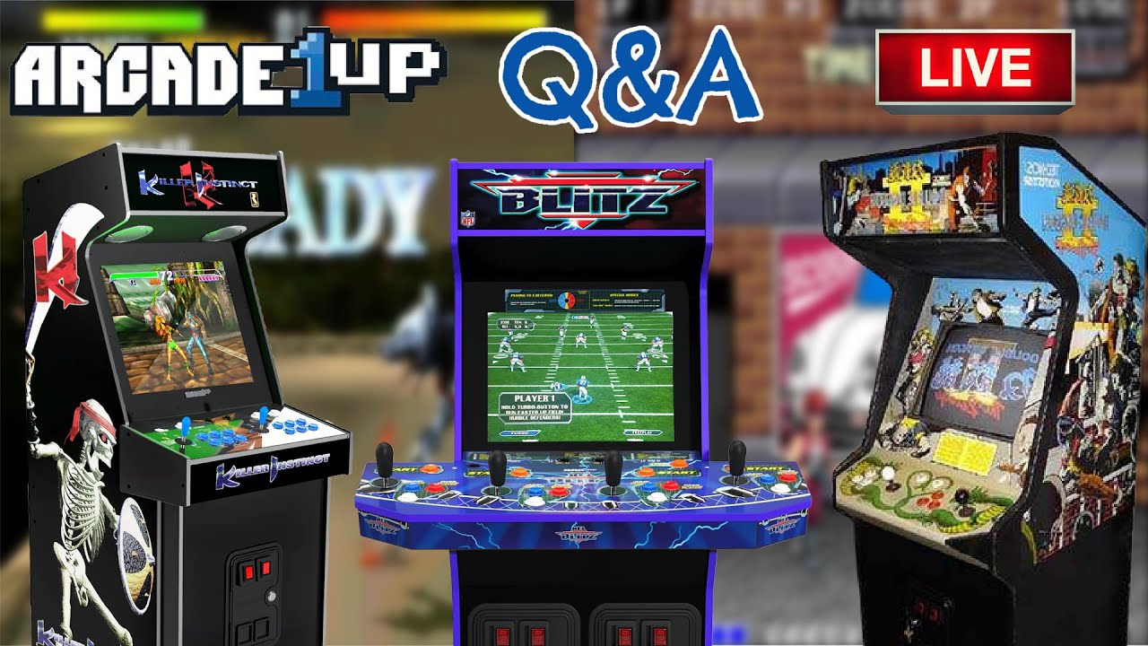 Arcade1Up Q&A Addressing Double Dragon, Killer Instinct Pro, & NFL