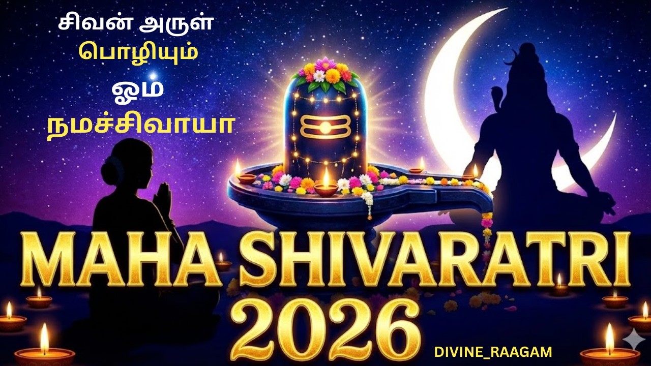 Maha Shivaratri 2026 | Powerful Tamil Shiva Devotional Special Song | மகா சிவராத்திரி ஓம் நமச்சிவாயா