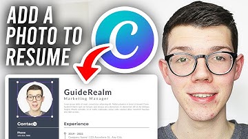 How To Add Photo To Resume In Canva - Full Guide